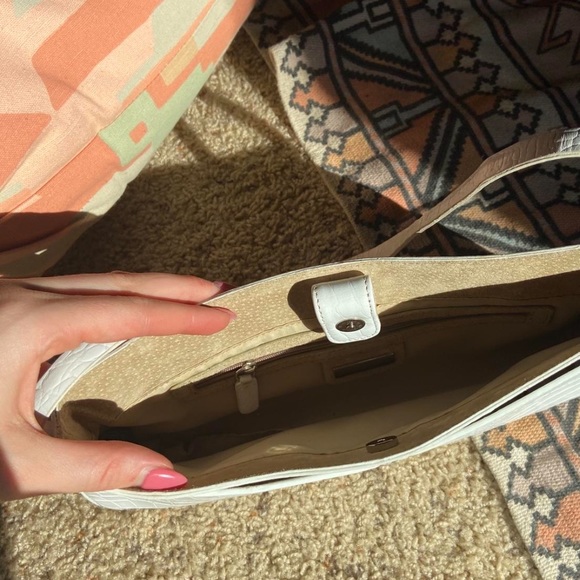 vintage y2k snakeskin alfani shoulder bag - Picture 4 of 4